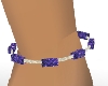 LL-Purple Bead Anklet