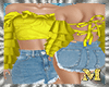 cSEXY RUFFLES YELLOW