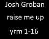 josh groban raise me up