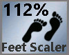 Feet Scaler 112% M A