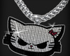 {!N} Goth Kitty chain