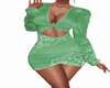 CLEIRA DRESS GREEN RL