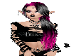 Pink Black Hair 33