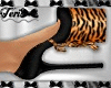 Tiger Platform Heels