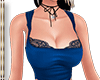 Cropped  Saia Azul Royal