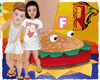 🦁 Burger KID Pantuf F