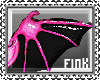 F! Pink Bat Wings