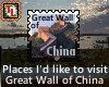 Great Wall China Stamp