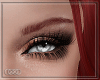 ∞ Eyebrows red