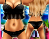 Cute Lace Black Bikini