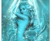 mermaid with bubbles