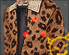 leopard sherpa jacket