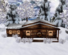 AYB Winter Log Cabin
