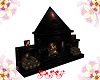 Goth Fireplace w/kiss/p