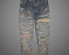 MA Rainbow Patch Jeans