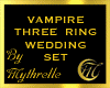 VAMPIRE THREE RING SET