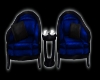 ~ASH~ Blue Coffee Chairs