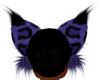 Purple Cheetah Ears