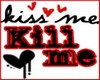 KissMeKill Sticker