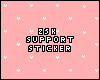 25k support sticker