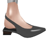 ¿ Grey Slingback Flats