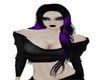 Shalyse Purple Black