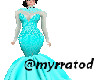 Baby Blue Evening Gown