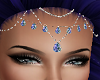 Blue Gems Headband