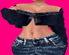 Jean Crop Top 2