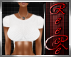 {RC}Belted busty top wht