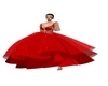 Red Princess Ballgown
