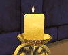 Golden Candle Holder