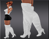 7ly White Sunday Boots