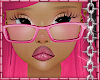 ! geek glasses pink