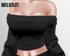 Mia Black Knit