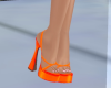 Pumpkin Orange Heels