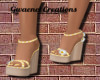 Lyla Daisy Wedge Sandale