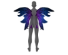 Galaxy fairy wings