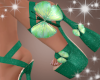 Butterfly Heels Emerald