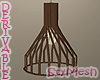 Dark Wood Lamp