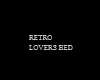 RETRO LOVERS BED