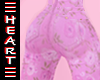 Jeans Roses Pink
