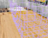 Lavender Wire Basket