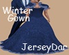 Winter Gown Blue