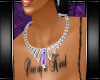 *PURP* COUTURE NECKLACE