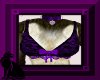 *L* Dark Purple Lace Bra