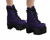 *S* Purple Heeled Boot