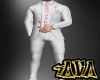 [A] White Suit w pink