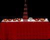 Buffet RedCloth Table