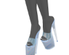 8! ِ Baby Blue heels